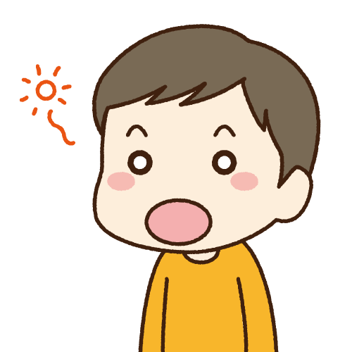 口呼吸や指しゃぶりが歯並びに影響することを示すイラスト